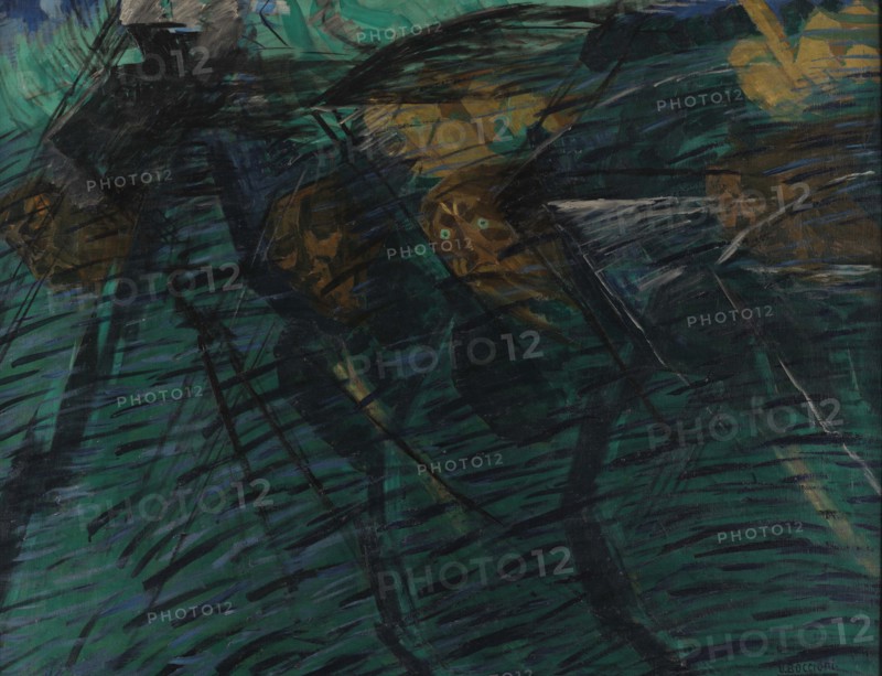 Studio per gli stati d'animo . Creator: Boccioni, Umberto (1882-1916).
