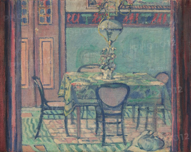 Interior , 1918. Creator: Marussig, Pietro (1879-1937).