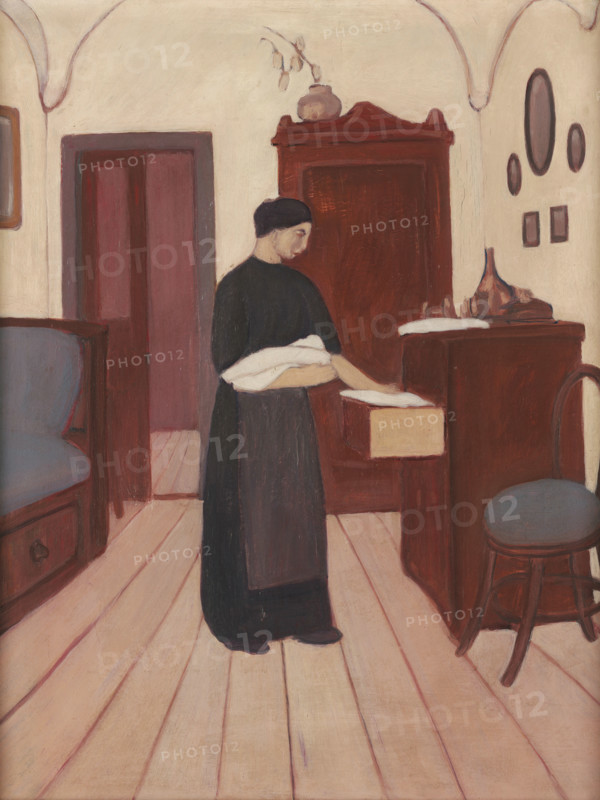 Interior , 1928. Creator: Garbari, Tullio (1892-1931).