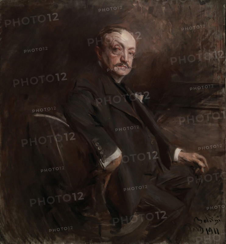 Self-Portrait at the Age of 69, 1911. Creator: Boldini, Giovanni (1842-1931).