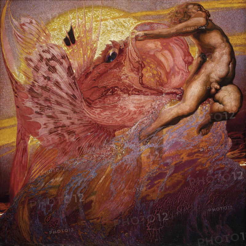 Poema del Atlántico. La tarde. (Poem of the AtlanticAfternoon), 1917-1918. Creator: Néstor, (Néstor Martín-Fernández de la Torre) (1887-1938).