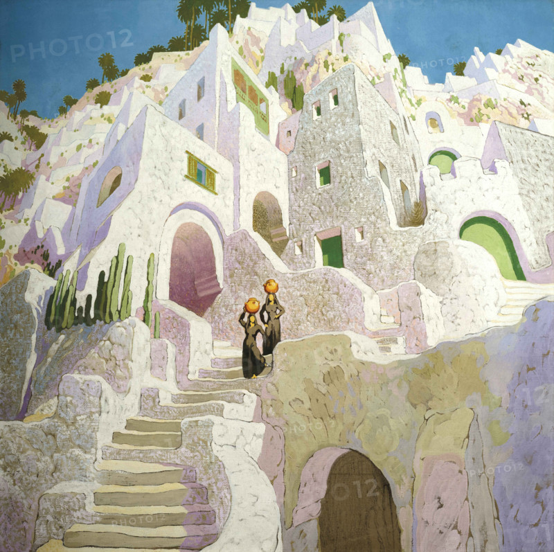 Visiones de Gran Canaria , 1928-1934. Creator: Néstor, (Néstor Martín-Fernández de la Torre) (1887-1938).