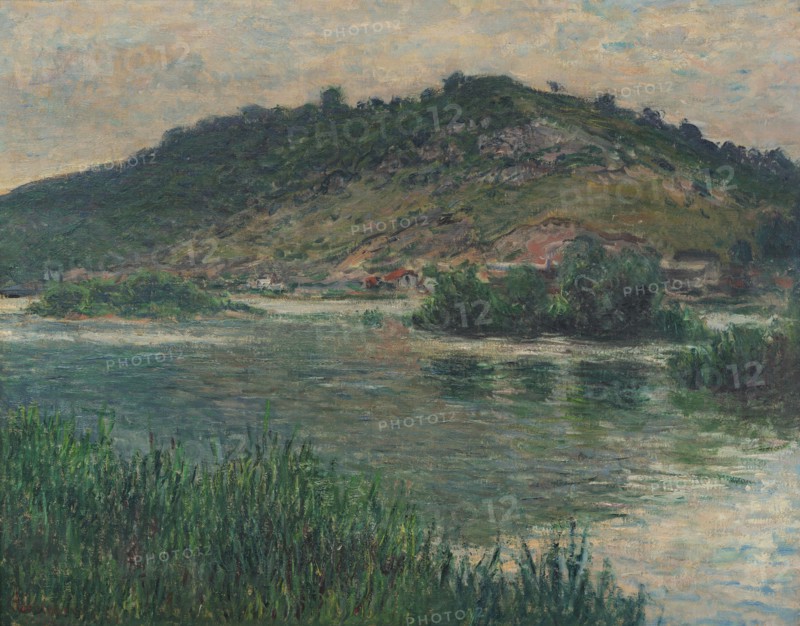 Landscape at Port-Villez, 1883. Creator: Monet, Claude (1840-1926).