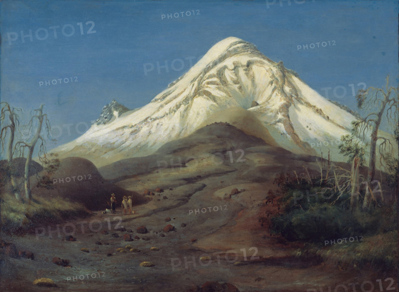 Popocatépetl, 1833. Creator: Gros, Jean-Baptiste Louis (1793-1870).