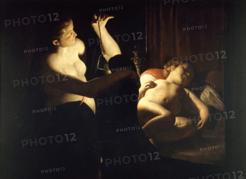 Cupid and Psyche, 1638-1640. Creator: Bigot, Trophime (1597-1650).