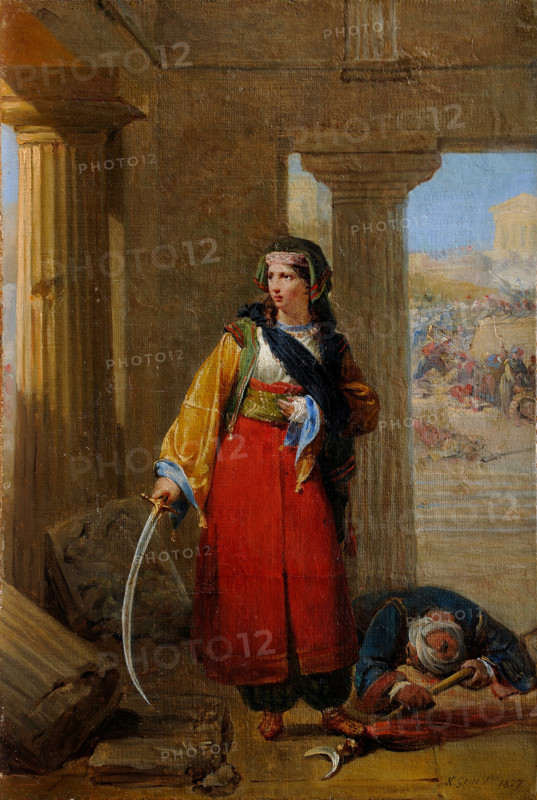 The second siege of the Acropolis, 1827. Creator: Gosse, Nicolas-Louis-François (1787-1878).