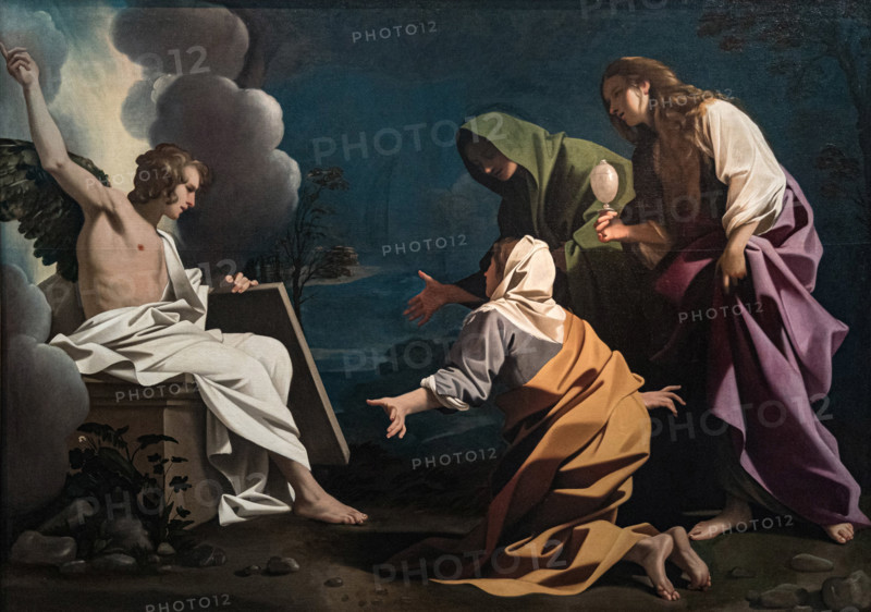 The Three Marys at the Sepulchre, c1614. Creator: Schedone (Schidone), Bartolomeo (1570-1615).
