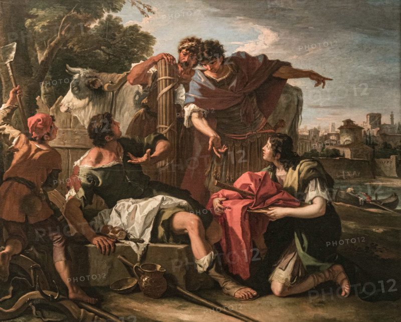 Lucius Quinctius Cincinnatus, 1705-1709. Creator: Ricci, Sebastiano (1659-1734).