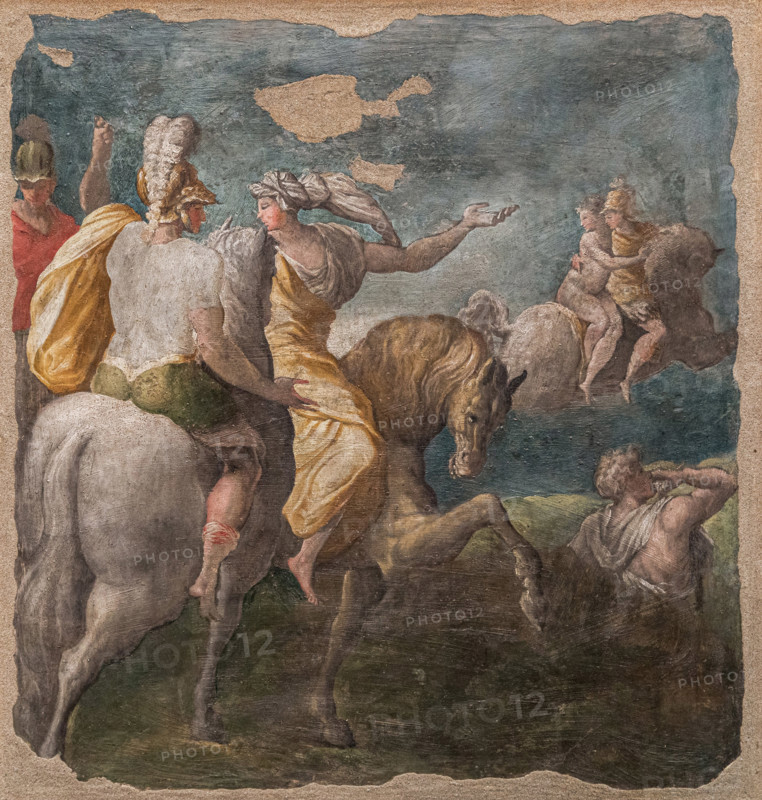 The Rape of Helen, 1566. Creator: Zanguidi (Bertoia), Jacopo (1544-1574).