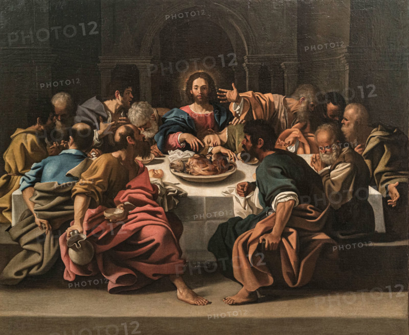 The Last Supper, 1611. Creator: Schedone (Schidone), Bartolomeo (1570-1615).