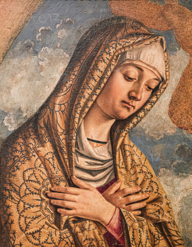 Vergine incoronata, 1499-1500. Creator: Caselli, Cristoforo (ca 1460-1521).