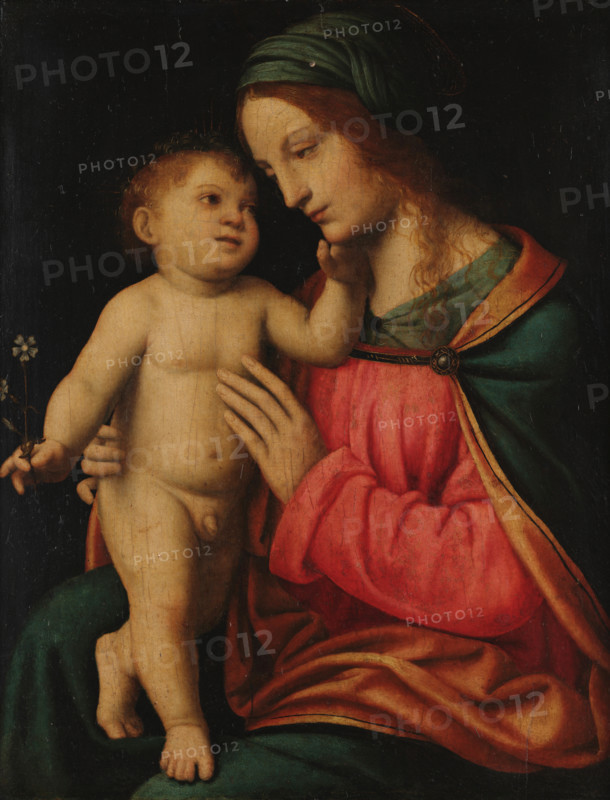 The Madonna with Child (Madonna Oggioni), c1515. Creator: Luini, Bernardino (ca. 1480-1532).