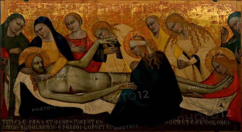 The Lamentation over the Dead Christ, First Half of 14th cen.. Creator: Niccolò di Tommaso (active 1339-1376).