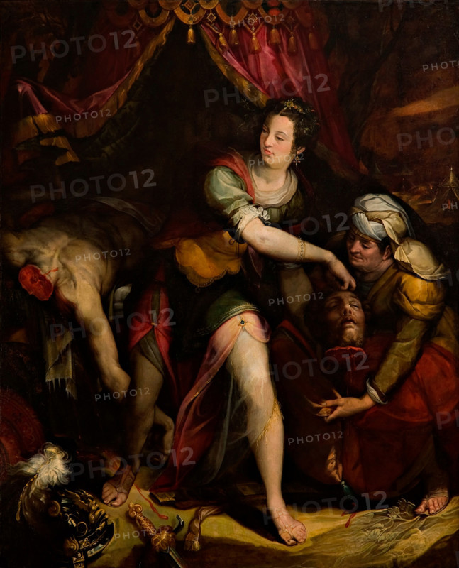 Judith and Holofernes. Creator: Fontana, Lavinia (1552-1614).