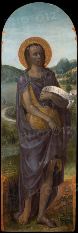Saint John the Baptist, c.1490-1495. Creator: Foppa, Vincenzo (active 1456-1516).