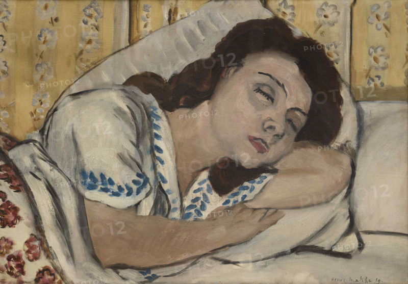 Marguerite endormie, 1920. Creator: Matisse, Henri (1869-1954).