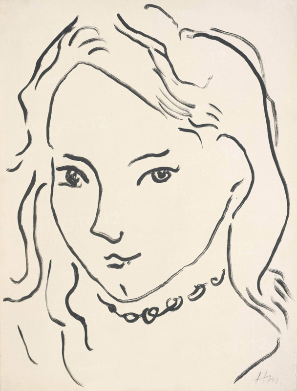 Portrait de Marguerite, 1906-1907. Creator: Matisse, Henri (1869-1954).