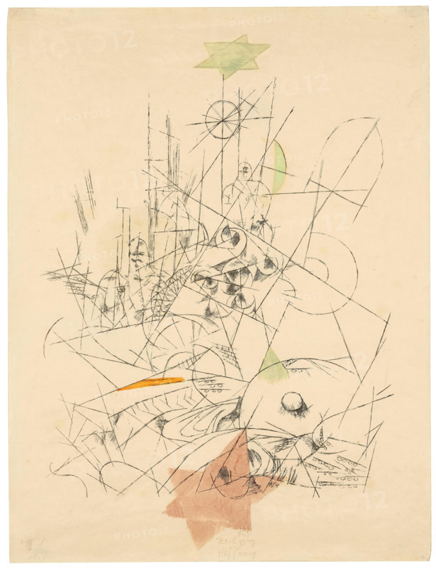 Destruction and Hope (Zerstörung und Hoffnung), 1916. Creator: Klee, Paul (1879-1940).