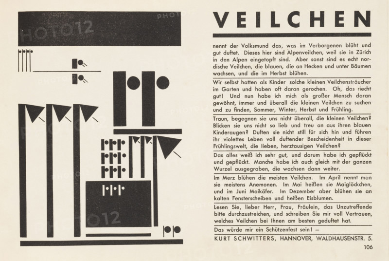 Merz 21, 1931. Creator: Schwitters, Kurt (1887-1948).