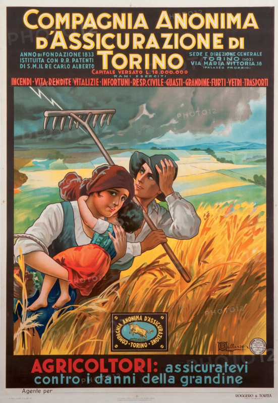 Toro Assicurazioni , 1934. Creator: Ballerio, Osvaldo (1870-1942).