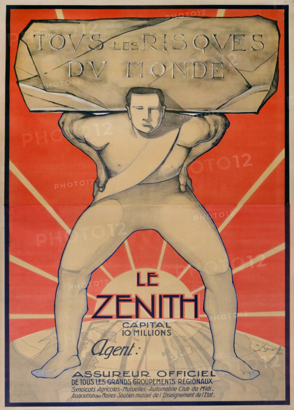 Le Zénith Assurances, 1920. Creator: Gonard, J. (active ca 1920).