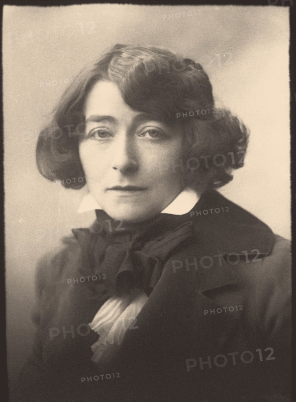 Portrait of Eileen Gray (1878-1976), 1914. Creator: Beresford, George Charles (1864-1938).