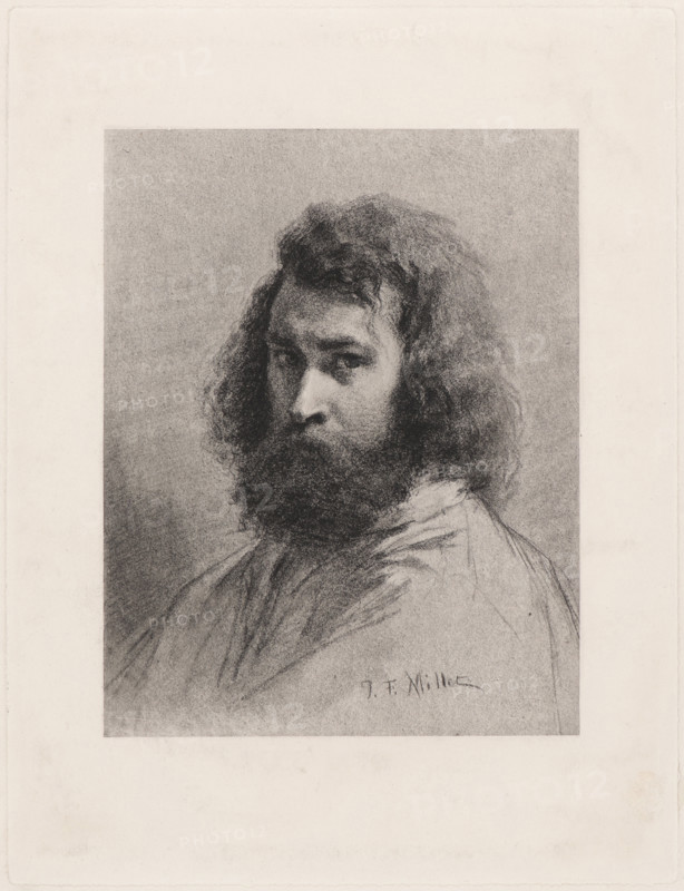 Self-portrait, c1846. Creator: Millet, Jean-François (1814-1875).