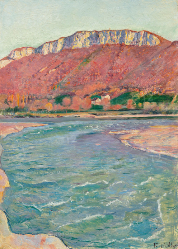 The Salève in Autumn, c1891. Creator: Hodler, Ferdinand (1853-1918).