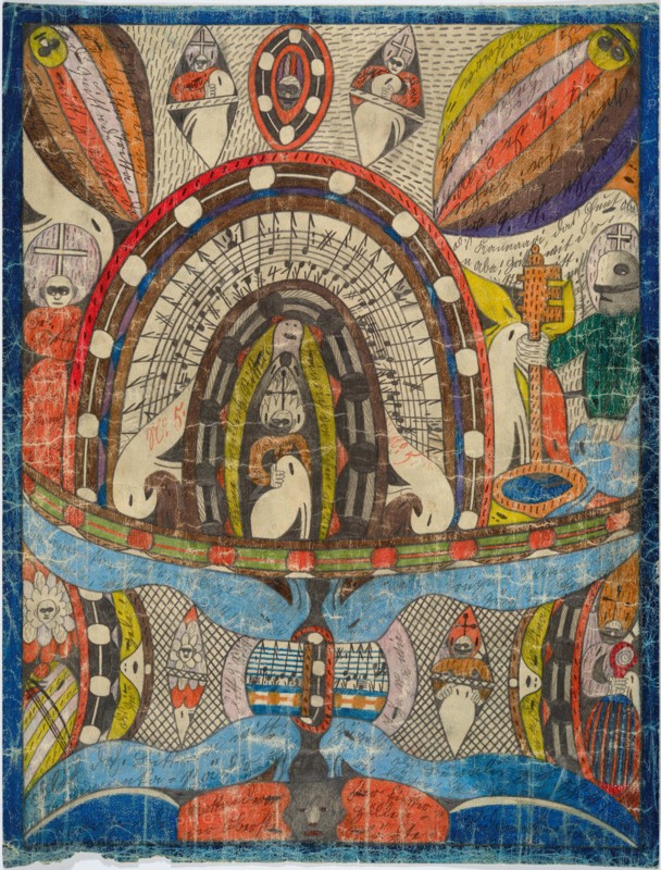Zitronen-Schenke, 1912. Creator: Wölfli, Adolf (1864-1930).