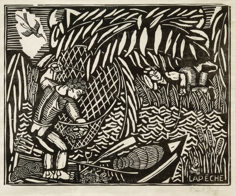 La Pêche, 1910. Creator: Dufy, Raoul (1877-1953).