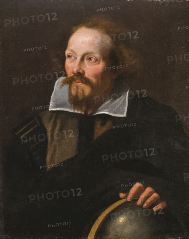 Portrait of the mathematician and astrologer Nicolas Bruyant (1572-1638), 17th century. Creator: Dyck, Sir Anthony van, (Studio of)  .