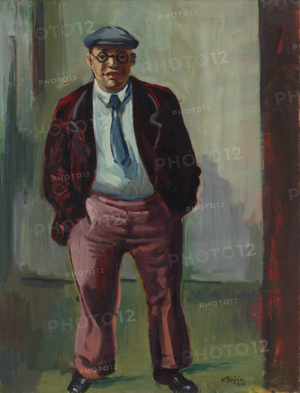 Portrait of Paul Westheim (1886-1963), 1928. Creator: Pechstein, Hermann Max (1881-1955).