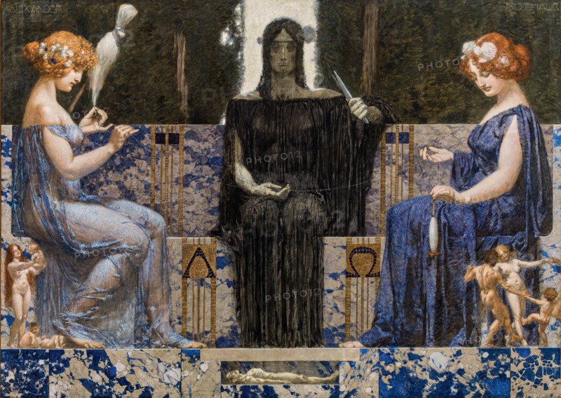The three Parcae, c1910. Creator: Rothaug, Alexander (1870-1946).