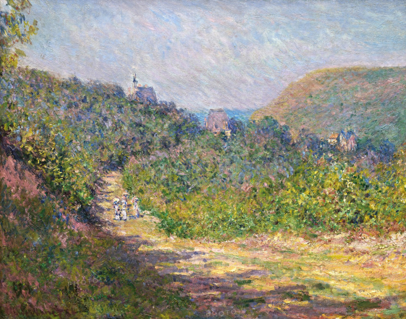 Aux Petites-Dalles, 1884. Creator: Monet, Claude (1840-1926).