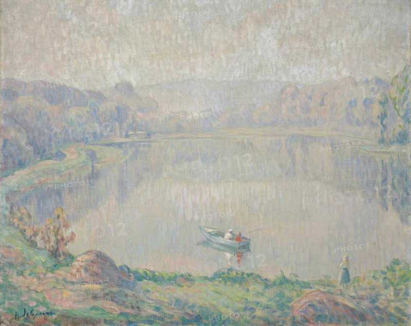 L'étang de la Reine Blanche, 1906-1907. Creator: Lebasque, Henri (1865-1937).