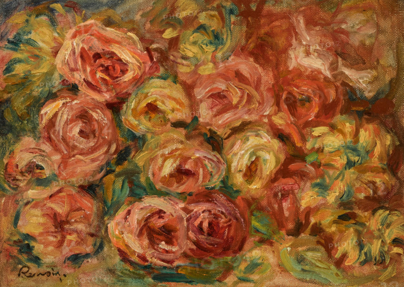 Roses, c1918. Creator: Renoir, Pierre Auguste (1841-1919).