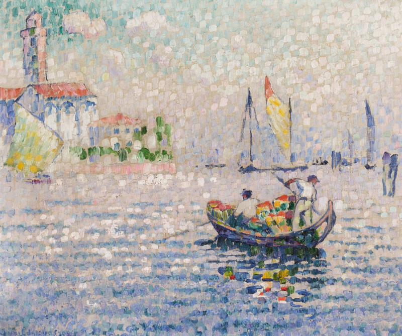 Murano, morning, c1903-1904. Creator: Cross, Henri Edmond (1856-1910).