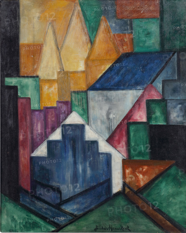 Village, c1913-1914. Creator: Heemskerck, Jacoba van (1876-1923).