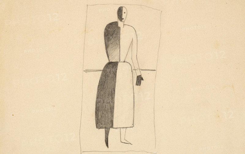 Standing Woman, c1930. Creator: Malevich, Kasimir Severinovich (1878-1935).