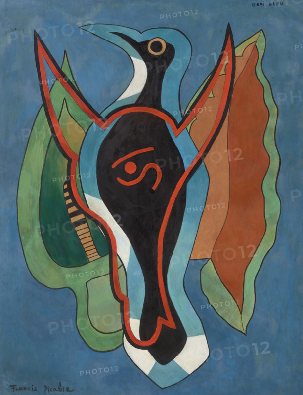 Geai bleu (Blue Jay), c1938-1939. Creator: Picabia, Francis (1879-1953).