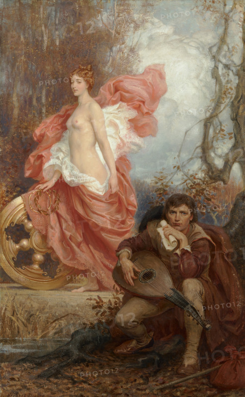 Art and the Jade, c1905-1906. Creator: Draper, Herbert James (1863-1920).