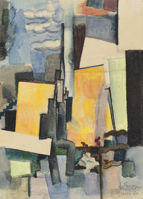 The Garden, 1920. Creator: La Fresnaye, Roger de (1885-1925).