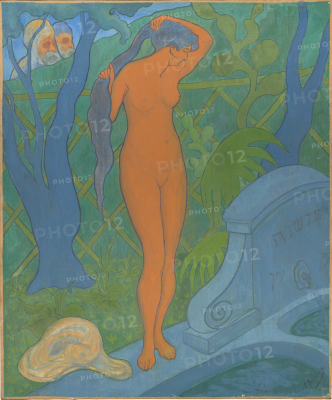 Susanna and the Elders, 1891. Creator: Ranson, Paul Elie (1864-1909).