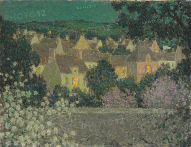 The Roofs. Composition, 1936. Creator: Le Sidaner, Henri (1862-1939).