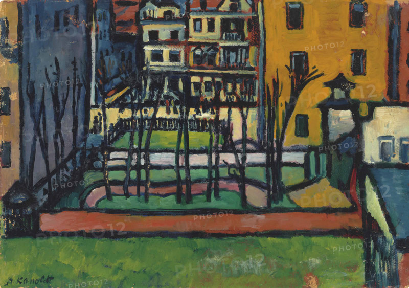 Garden I, 1910. Creator: Kanoldt, Alexander (1881-1939).