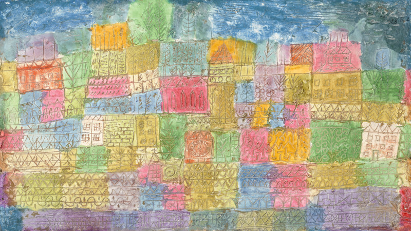 Colorful landscape, 1928. Creator: Klee, Paul (1879-1940).