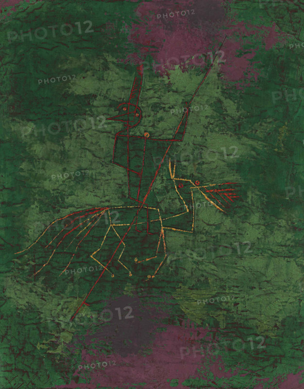 Versprengter Reiter (Scattered Rider), 1929. Creator: Klee, Paul (1879-1940).