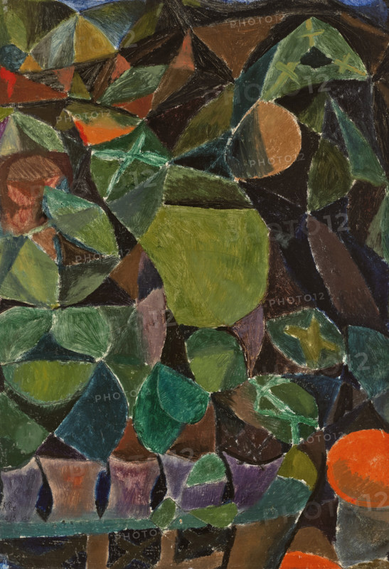 Flower bridge, 1913. Creator: Klee, Paul (1879-1940).
