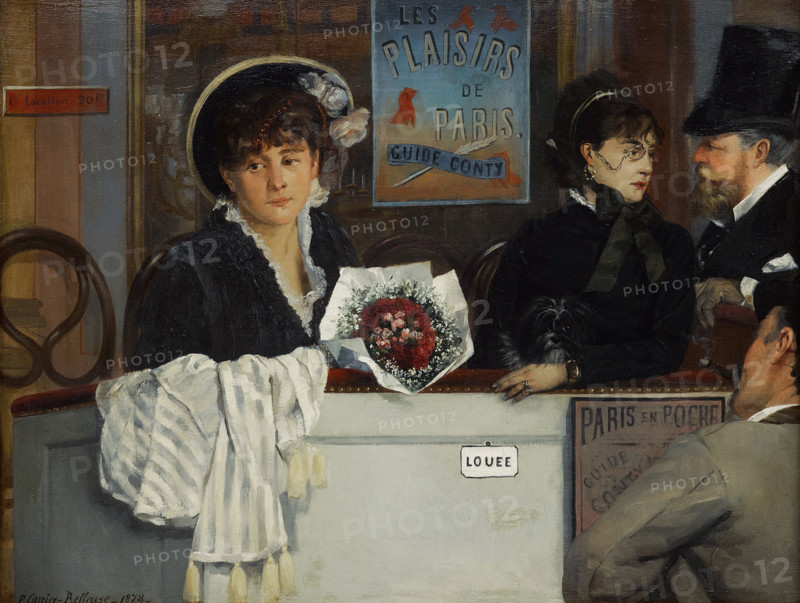 Les plaisirs de Paris (The pleasures of Paris), 1878. Creator: Carrière-Belleuse, Pierre (1851-1933).