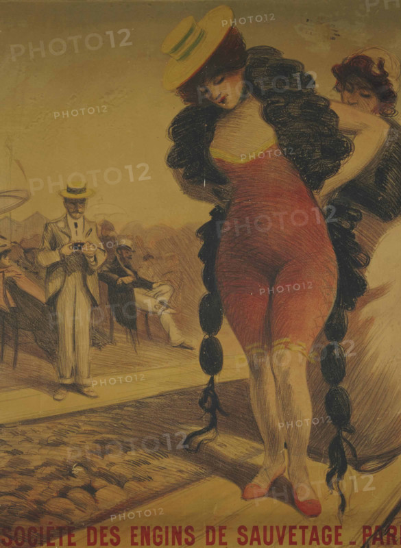 Société des Engins de Sauvetage-Paris, c1900. Creator: Chéret, Jules (1836-1932).